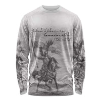 Polish-Lithuanian Commonwealth Long Sleeve Shirt Winged Hussars-Vintage Style