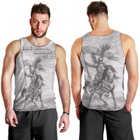 Polish-Lithuanian Commonwealth Men Tank Top Winged Hussars-Vintage Style