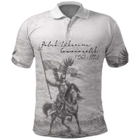Polish-Lithuanian Commonwealth Polo Shirt Winged Hussars-Vintage Style