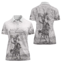 Polish-Lithuanian Commonwealth Women Polo Shirt Winged Hussars-Vintage Style