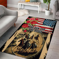 The First Kentucky Horse Racing Area Rug Since 1875 American Flag Vintage Style - Wonder Print Shop