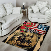 The First Kentucky Horse Racing Area Rug Since 1875 American Flag Vintage Style - Wonder Print Shop