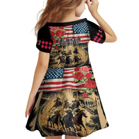 The First Kentucky Horse Racing Family Matching Puletasi and Hawaiian Shirt Since 1875 American Flag Vintage Style - Wonder Print Shop