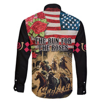The First Kentucky Horse Racing Family Matching Puletasi and Hawaiian Shirt Since 1875 American Flag Vintage Style - Wonder Print Shop