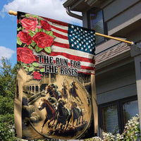 The First Kentucky Horse Racing Garden Flag Since 1875 American Flag Vintage Style - Wonder Print Shop