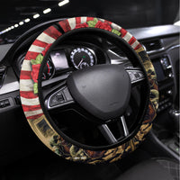 The First Kentucky Horse Racing Steering Wheel Cover Since 1875 American Flag Vintage Style - Wonder Print Shop