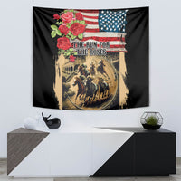 The First Kentucky Horse Racing Tapestry Since 1875 American Flag Vintage Style - Wonder Print Shop