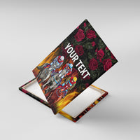 Personalized Kentucky Horses Racing Canvas Wall Art Race For Burning Roses - Wonder Print Shop