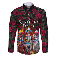 Personalized Kentucky Horses Racing Family Matching Puletasi and Hawaiian Shirt Race For Burning Roses - Wonder Print Shop