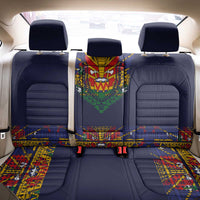 Haiti Flag Traditional Dashiki Back Car Seat Cover Black Color