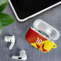 Custom Zimbabwe Cricket AirPods Case Flame Warriors Zimbabwe Spirit - Wonder Print Shop