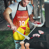 Custom Zimbabwe Cricket Apron Flame Warriors Zimbabwe Spirit - Wonder Print Shop