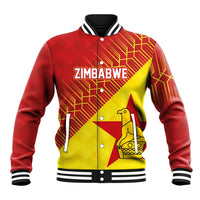 Custom Zimbabwe Cricket Baseball Jacket Flame Warriors Zimbabwe Spirit - Wonder Print Shop