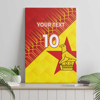 Custom Zimbabwe Cricket Canvas Wall Art Flame Warriors Zimbabwe Spirit - Wonder Print Shop