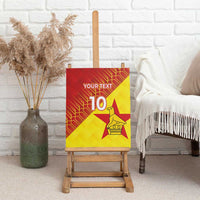 Custom Zimbabwe Cricket Canvas Wall Art Flame Warriors Zimbabwe Spirit - Wonder Print Shop