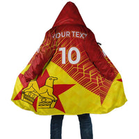 Custom Zimbabwe Cricket Cloak Flame Warriors Zimbabwe Spirit - Wonder Print Shop