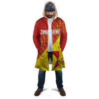 Custom Zimbabwe Cricket Cloak Flame Warriors Zimbabwe Spirit - Wonder Print Shop