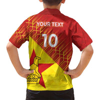 Custom Zimbabwe Cricket Hawaiian Shirt Flame Warriors Zimbabwe Spirit - Wonder Print Shop