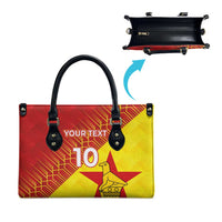 Custom Zimbabwe Cricket Leather Bag Flame Warriors Zimbabwe Spirit - Wonder Print Shop