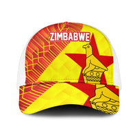 Zimbabwe Cricket Mesh Trucker Cap Flame Warriors Zimbabwe Spirit - Wonder Print Shop