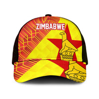 Zimbabwe Cricket Mesh Trucker Cap Flame Warriors Zimbabwe Spirit - Wonder Print Shop