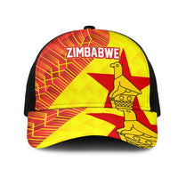 Zimbabwe Cricket Mesh Trucker Cap Flame Warriors Zimbabwe Spirit - Wonder Print Shop
