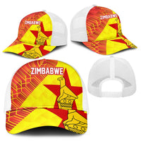 Zimbabwe Cricket Mesh Trucker Cap Flame Warriors Zimbabwe Spirit - Wonder Print Shop