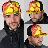 Zimbabwe Cricket Mesh Trucker Cap Flame Warriors Zimbabwe Spirit - Wonder Print Shop