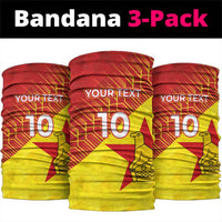 Custom Zimbabwe Cricket Neck Gaiter Flame Warriors Zimbabwe Spirit - Wonder Print Shop