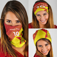 Custom Zimbabwe Cricket Neck Gaiter Flame Warriors Zimbabwe Spirit - Wonder Print Shop