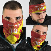 Custom Zimbabwe Cricket Neck Gaiter Flame Warriors Zimbabwe Spirit - Wonder Print Shop