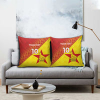 Custom Zimbabwe Cricket Pillow Cover Flame Warriors Zimbabwe Spirit - Wonder Print Shop