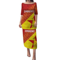 Custom Zimbabwe Cricket Puletasi Flame Warriors Zimbabwe Spirit - Wonder Print Shop