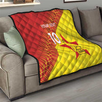 Custom Zimbabwe Cricket Quilt Flame Warriors Zimbabwe Spirit - Wonder Print Shop