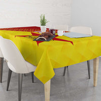 Custom Zimbabwe Cricket Tablecloth Flame Warriors Zimbabwe Spirit - Wonder Print Shop