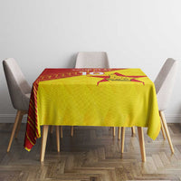 Custom Zimbabwe Cricket Tablecloth Flame Warriors Zimbabwe Spirit - Wonder Print Shop