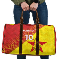 Custom Zimbabwe Cricket Travel Bag Flame Warriors Zimbabwe Spirit - Wonder Print Shop
