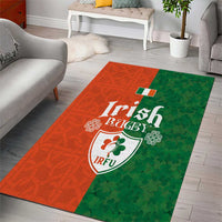 Irish Rugby Area Rug Shamrock with Celtics Vibes The Half Style - Wonder Print Shop