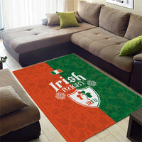 Irish Rugby Area Rug Shamrock with Celtics Vibes The Half Style - Wonder Print Shop