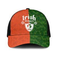 Irish Rugby Baseball Net Cap Shamrock with Celtics Vibes The Half Style - Wonder Print Shop