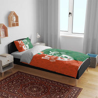 Irish Rugby Bedding Set Shamrock with Celtics Vibes The Half Style - Wonder Print Shop