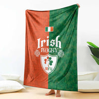 Irish Rugby Blanket Shamrock with Celtics Vibes The Half Style - Wonder Print Shop