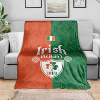 Irish Rugby Blanket Shamrock with Celtics Vibes The Half Style - Wonder Print Shop