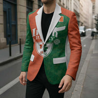 Custom Irish Rugby Blazer Shamrock with Celtics Vibes The Half Style - Wonder Print Shop