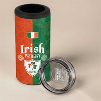 Custom Irish Rugby 4 in 1 Can Cooler Tumbler Shamrock with Celtics Vibes The Half Style - Wonder Print Shop