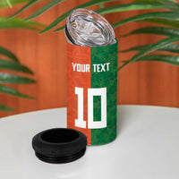 Custom Irish Rugby 4 in 1 Can Cooler Tumbler Shamrock with Celtics Vibes The Half Style - Wonder Print Shop