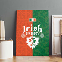 Irish Rugby Canvas Wall Art Shamrock with Celtics Vibes The Half Style - Wonder Print Shop