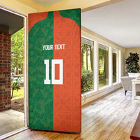 Custom Irish Rugby Door Cover Shamrock with Celtics Vibes The Half Style - Wonder Print Shop