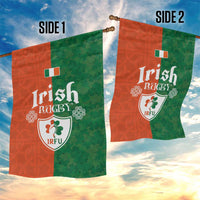 Irish Rugby Garden Flag Shamrock with Celtics Vibes The Half Style - Wonder Print Shop