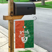 Irish Rugby Garden Flag Shamrock with Celtics Vibes The Half Style - Wonder Print Shop